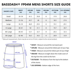 Men's 8in Quick Dry UPF 50+ Water Shorts FP04M