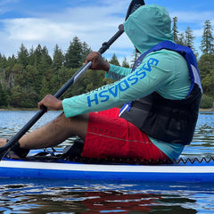 Men’s UPF 50+ Sun Long Sleeve Fishing Hoodie FS03M