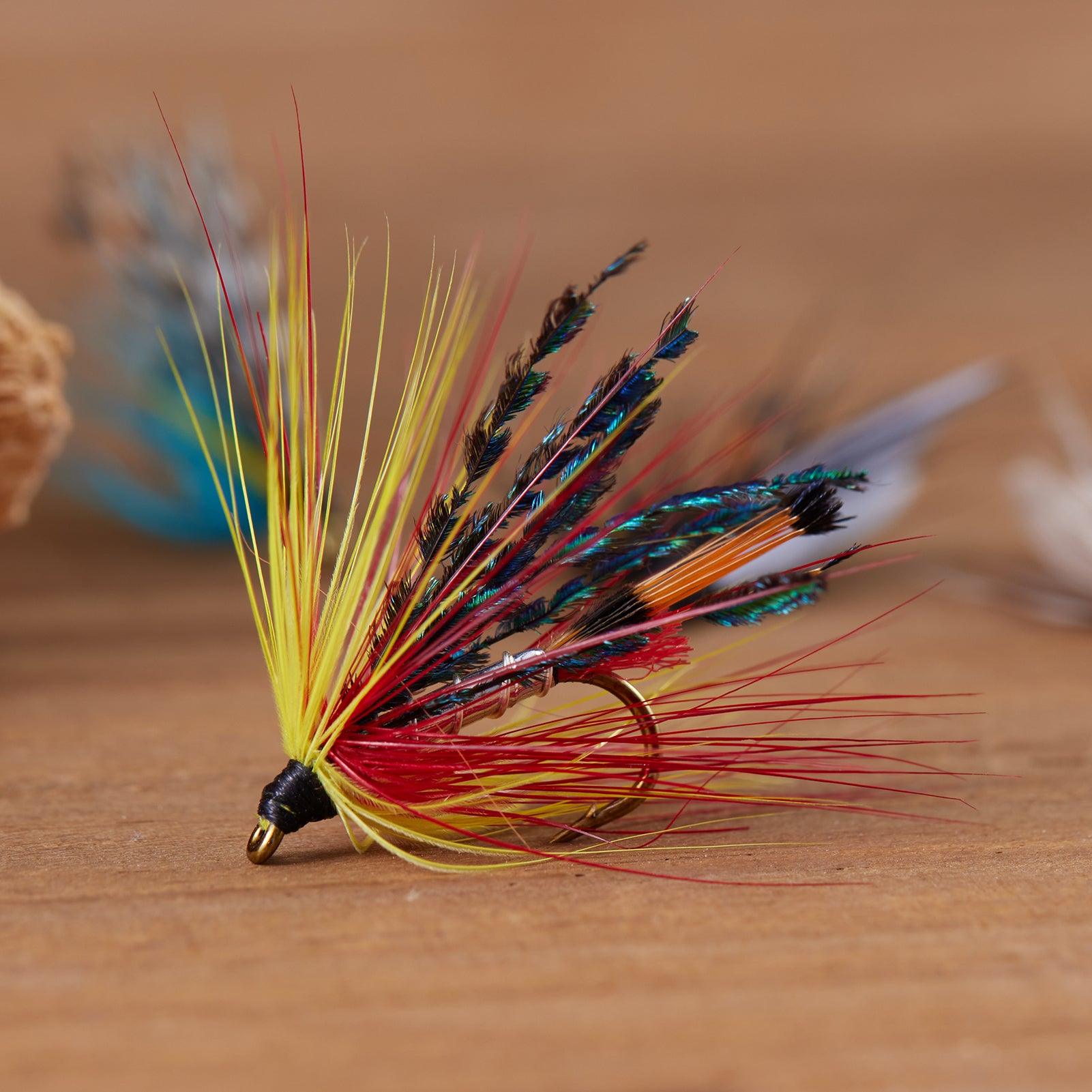 56-Piece Wet Flies Assortment with Fly Box - Bassdash