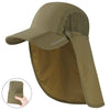 Khaki with Foldable Brim