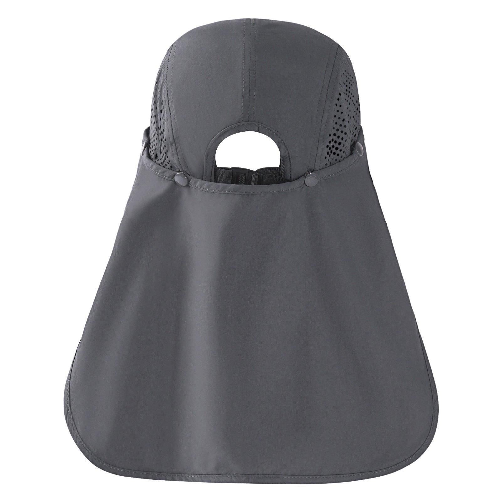 Bassdash Foldable UPF 50+ Fishing Hats with Removable Neck Flap FH12 - Bassdash