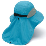 Unisex UPF 50+ Water Resistant Sun Hat with Neck Flap FH06