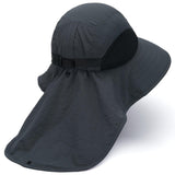 Unisex UPF 50+ Water Resistant Sun Hat with Neck Flap FH06