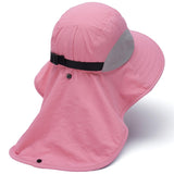 Unisex UPF 50+ Water Resistant Sun Hat with Neck Flap FH06