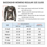 Women's Hunting Camo Long Sleeve UV Shirts FS13W