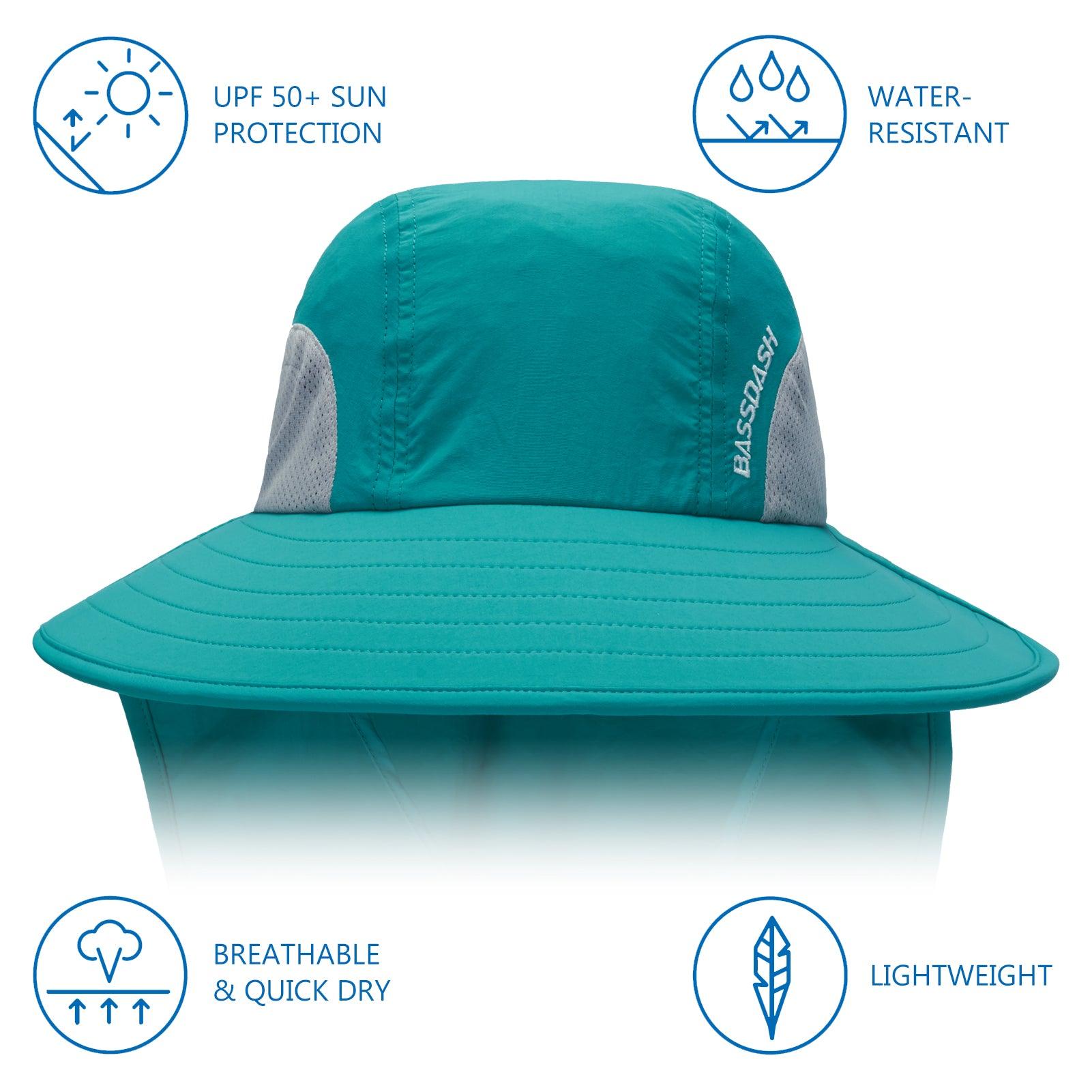 Home Prefer Boys UPF 50+ Sun Protection Cap Quick Dry Fishing Hat with Neck  Flap 