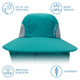 Unisex UPF 50+ Water Resistant Sun Hat with Neck Flap FH06