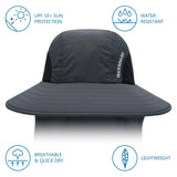 Unisex UPF 50+ Water Resistant Sun Hat with Neck Flap FH06