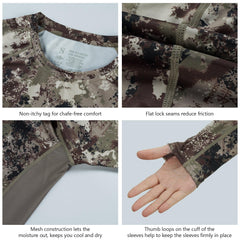 Women's Hunting Camo Long Sleeve UV Shirts FS13W - Bassdash