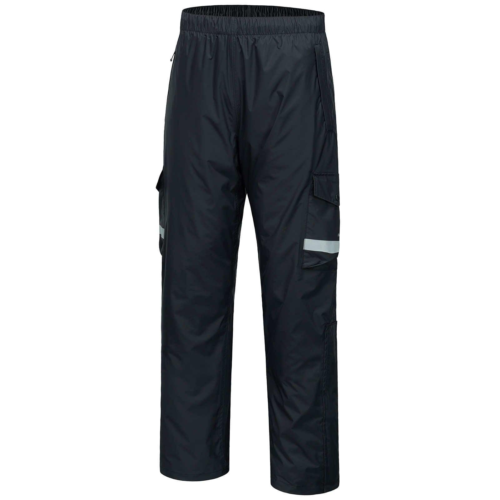 Kids Single Layer Rain Pants, Heather Grey Waterproof