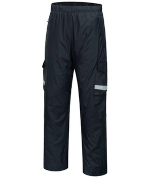 Men’s Complete Breathable Waterproof Rain Pants with 1/2 Zip Legs - Bassdash