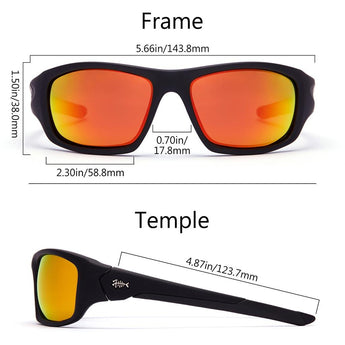 Polarized UV Protection Sport Sunglasses V01 - Bassdash