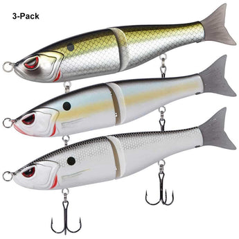 SwimShad Glide Baits Single-Jointed Hard Fishing Lure - Bassdash