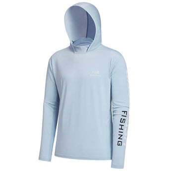 Men’s UPF 50+ Sun Long Sleeve Fishing Hoodie FS03M - Bassdash