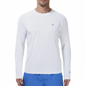LIGHTBARE Men's UPF 50+ Raglan LS T-Shirt - Bassdash