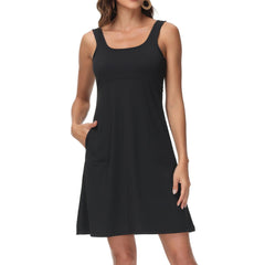 Lightbare Women's UPF 50+ Tank Dress LB03W - Bassdash