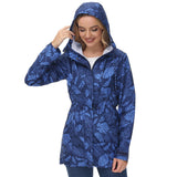 Lightbare Women's Water Resistant Ripstop Rain Coat LB02W