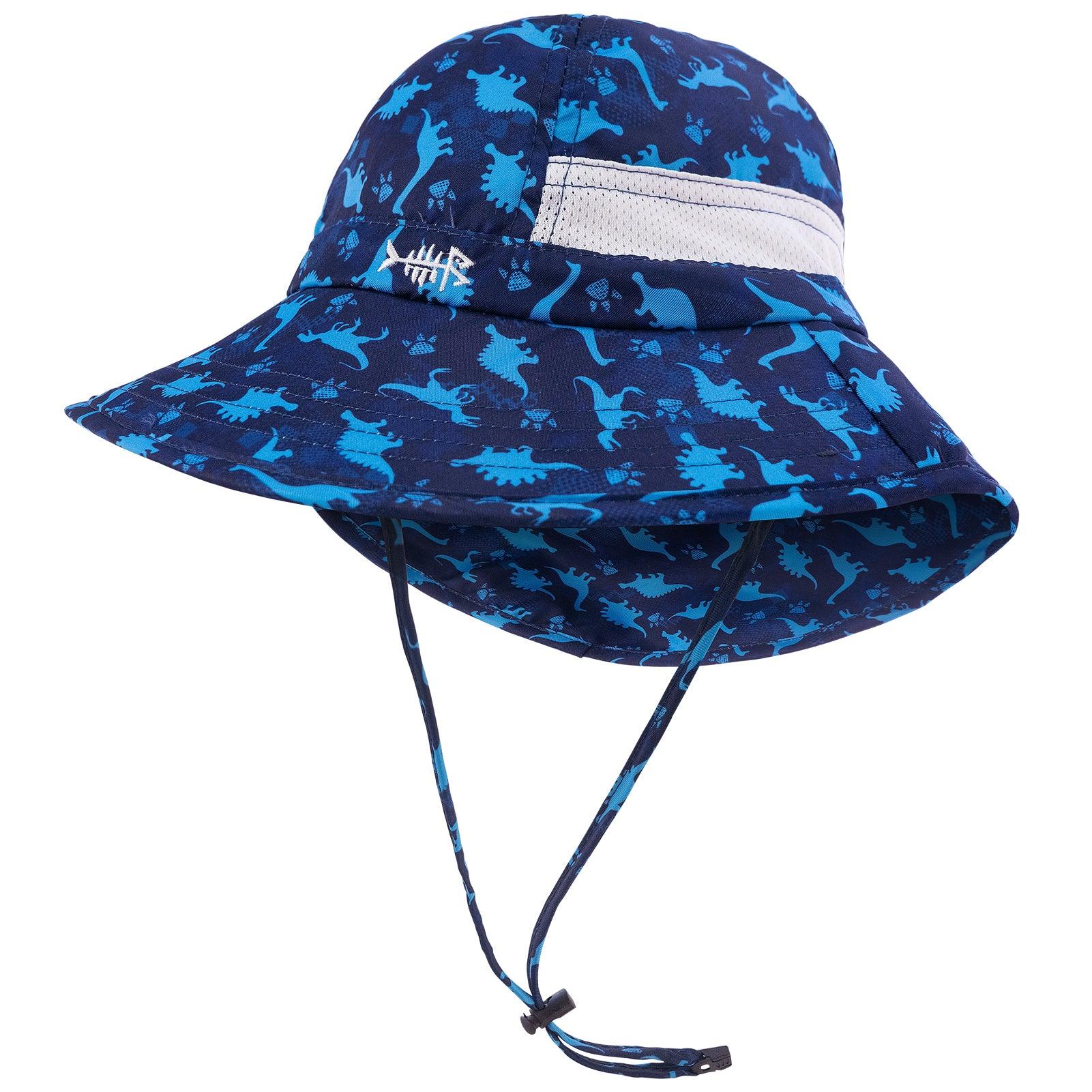 LLmoway Kids UPF50+ Sun Hat with Neck Flap Wide Brim Fishing Cap Quick Dry,  Navy Blue, Large price in Saudi Arabia,  Saudi Arabia