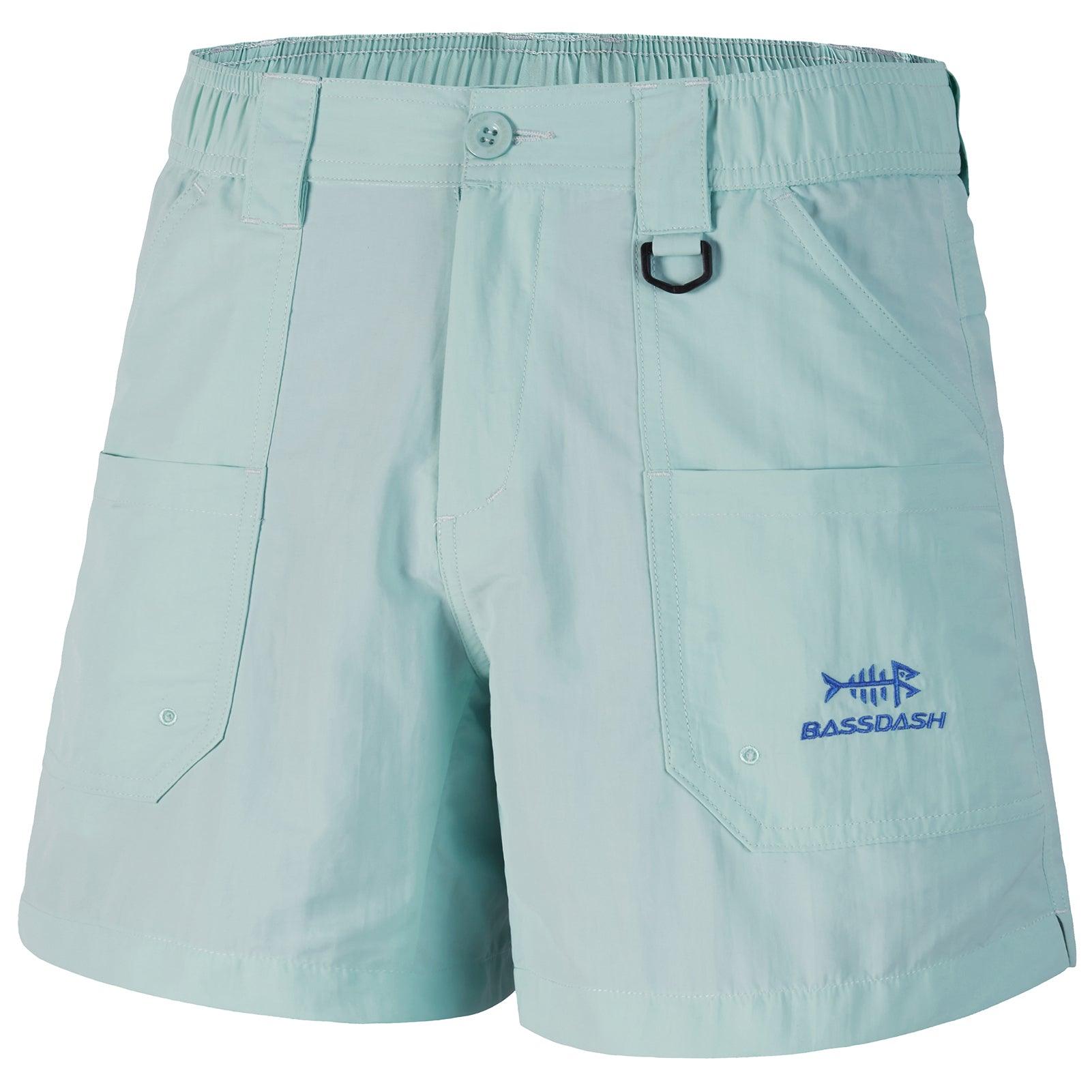 Youth 5in UPF 50+ Quick Dry Fishing Shorts FP03Y, Seafoam / X-Small