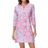 Lightbare Women's UPF50+ 3/4 Sleeve Dress LB04W