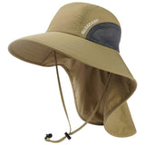 Unisex UPF 50+ Water Resistant Sun Hat with Neck Flap FH06