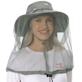 UPF 50+ Mosquito Sun Hat with Neck Flap