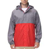 Lightbare Men's Water Resistant Ripstop Rain Coat LB02M