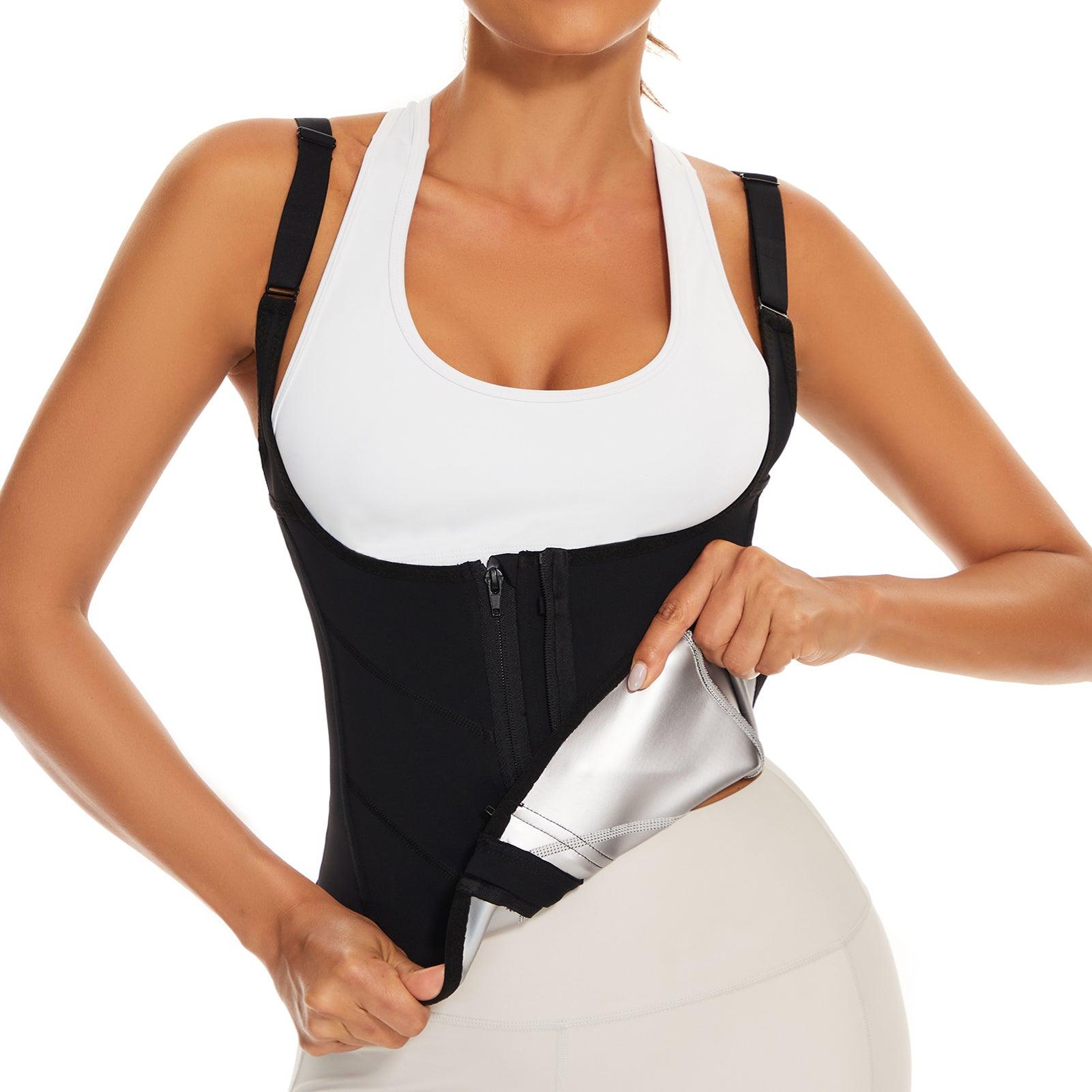 4 row hooks Sauna Seat Corset waist trainer for women lower belly