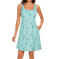 Lightbare Women's UPF 50+ Tank Dress LB03W - Bassdash