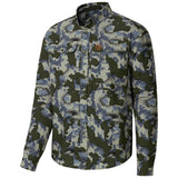 Men’s UPF 50+ Long Sleeve Button Down Hunting Shirt FS23M - Bassdash