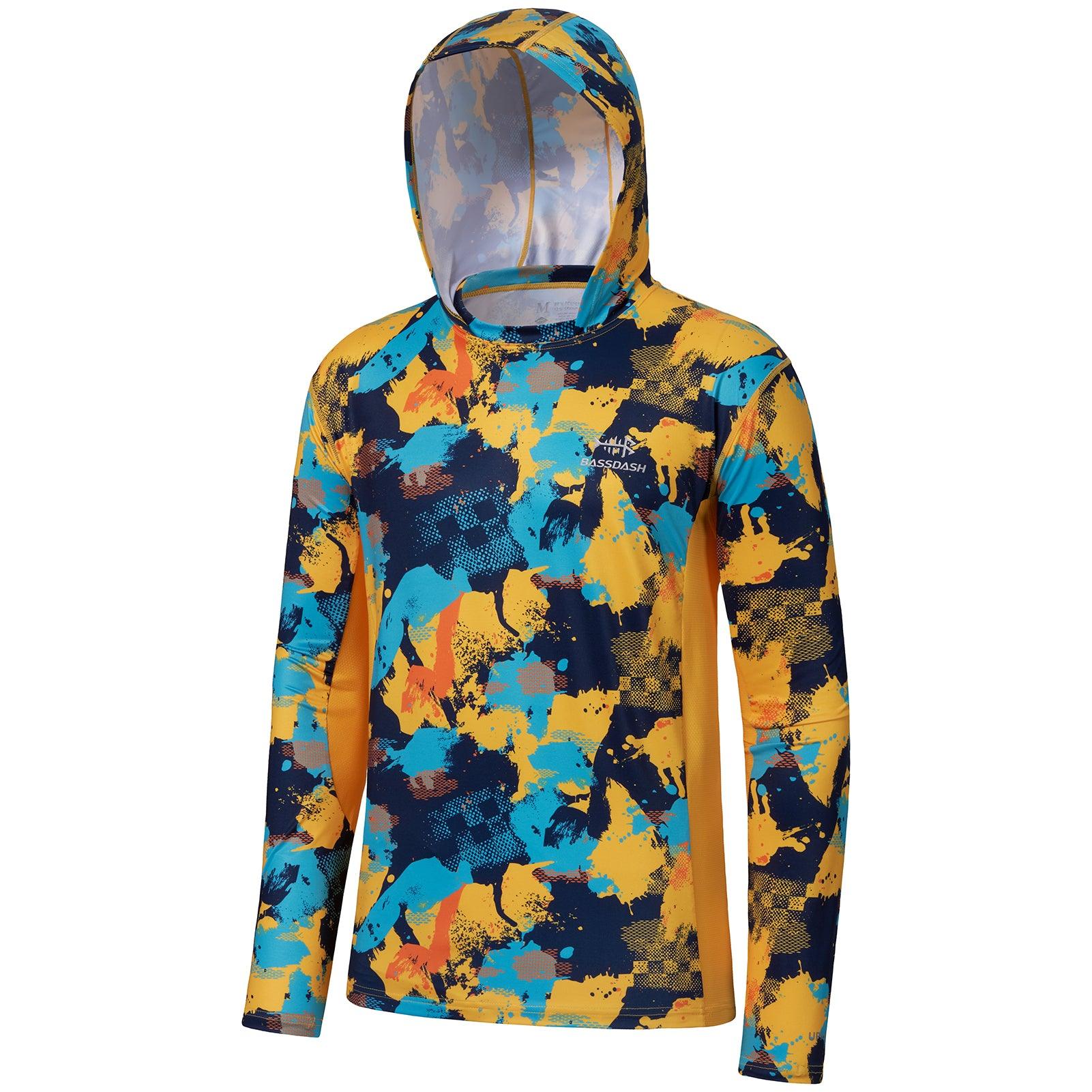 FaceMask Hoodies Shirts Camo Tourist Clothing Suitable For Fishing