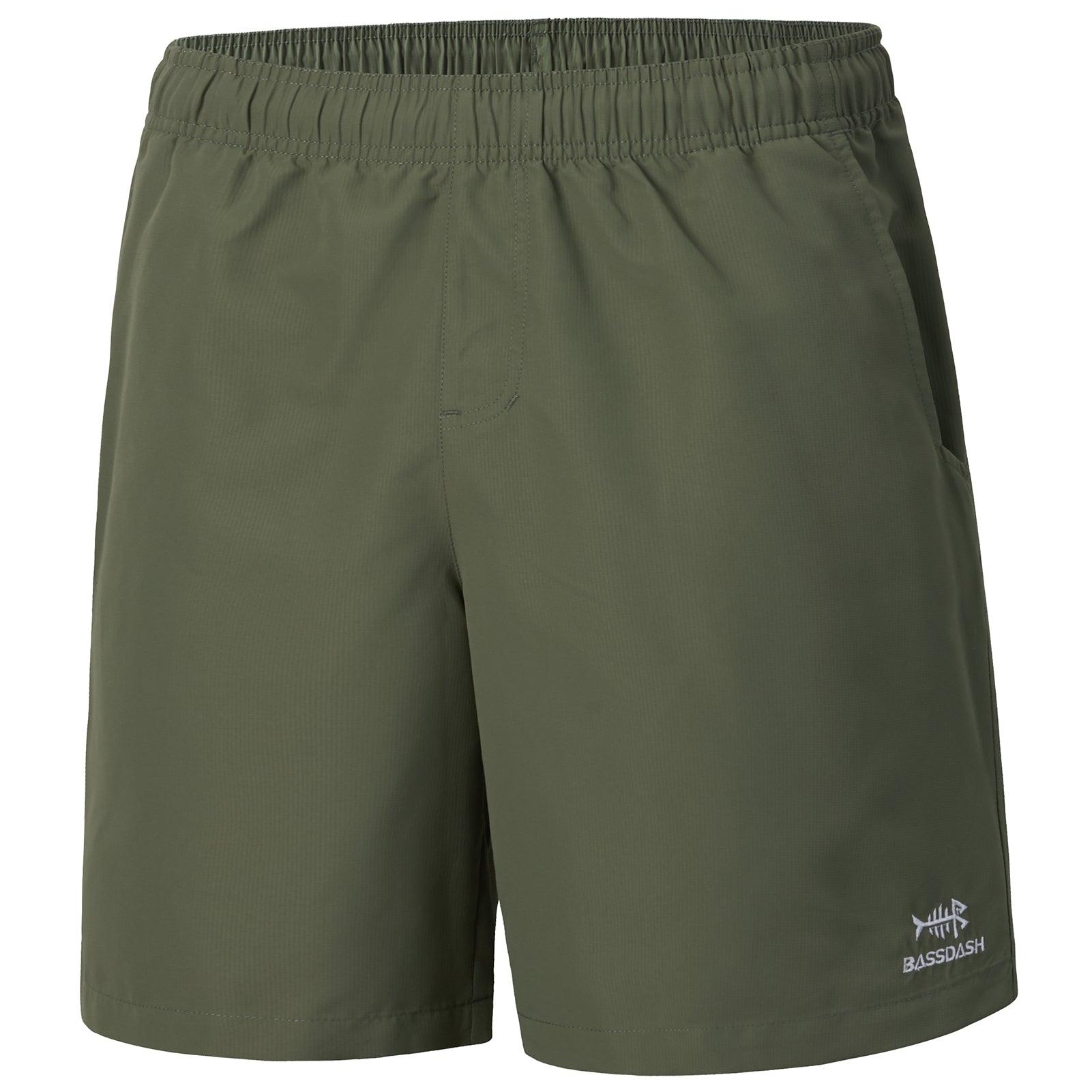 Bassdash Men's 6 Fishing Shorts UPF 50+ Water Resistant Quick Dry