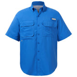 Men's UPF 50+ Short Sleeve Button Down - Bassdash