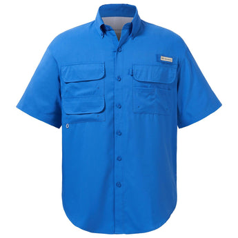 Men's UPF 50+ Short Sleeve Button Down - Bassdash