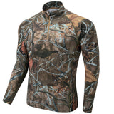 Men's Midweight Thermal Base Layer  Shirt1/4 Zip Pullover FS20M