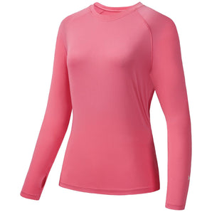 Women’s UPF 50+ Long Sleeve Fishing Shirts FS21W - Bassdash#color_pink