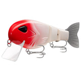 Topwater Floating Bass Fishing Lures Swimbait 4.9” 1-3/4 oz