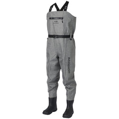 Men's 3D PVC Game Wader (Heather Grey) - Boot Foot