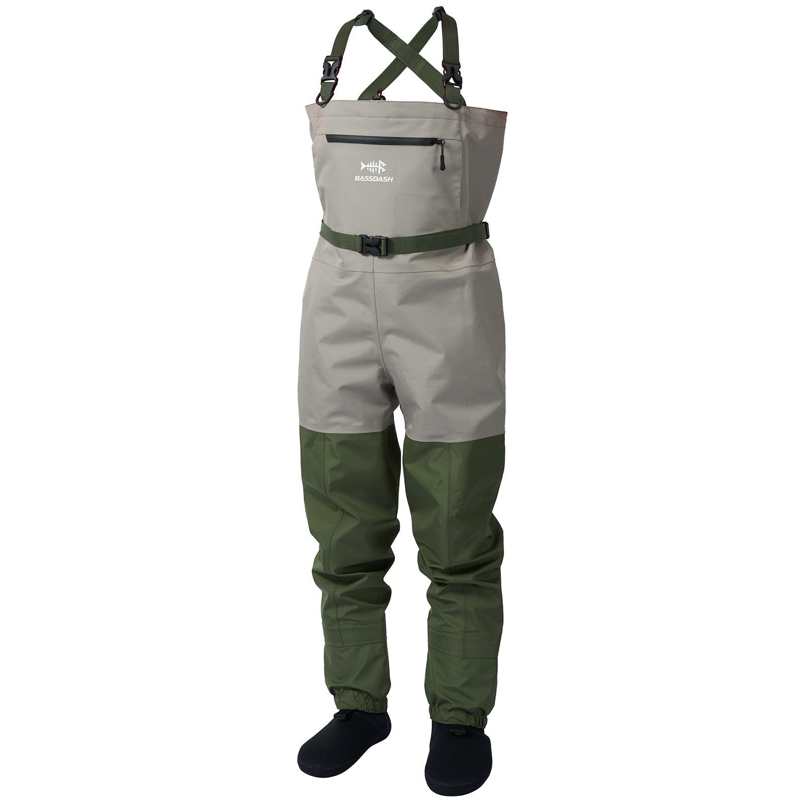 Waterproof Fishing Waders for Child with Boots Lightweight