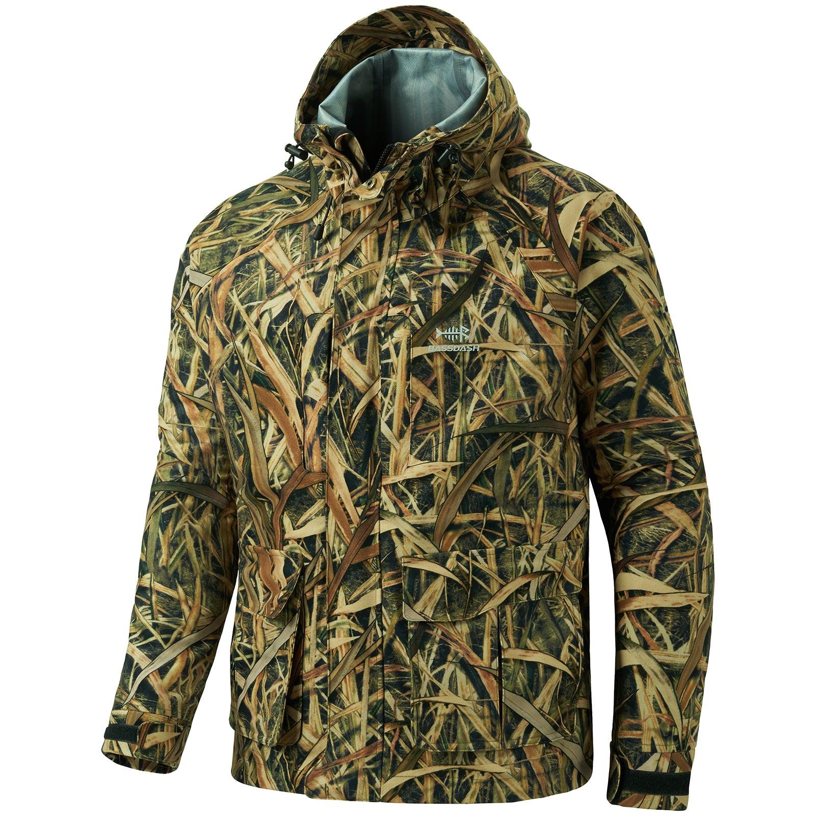 Men's Walker Breathable Waterproof Hunting Fishing Jacket, Reeds / 2XL