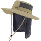 Unisex UPF 50+ Wide Brim Bucket Hat with Detachable Neck Flap FH02