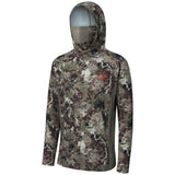 Men's UPF 50+ Long Sleeve Hunting Hoodie with Mask FS06M - Bassdash