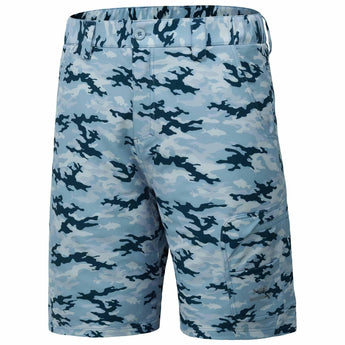 Men's UPF 50+ 10.5” Cargo Shorts Quick Dry Water Resistant FP01M - Bassdash