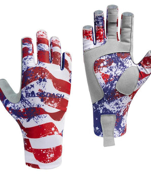 Men's Altimate UPF 50+ Sun Protection Fingerless Fishing Gloves - Bassdash