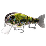 Topwater Floating Bass Fishing Lures Swimbait 4.9” 1-3/4 oz