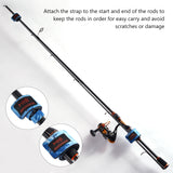 Fishing Rod Straps 6-Pack