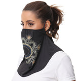 UPF 50+ Bandana with Adjustable Earloops Sun Protection Neck Gaiter
