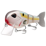 Topwater Floating Bass Fishing Lures Swimbait 4.9” 1-3/4 oz