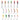 Ice Fishing Lure Kit Glowing Paint Jigs, 18pcs assorted perch/walleye/pike jigs - Bassdash