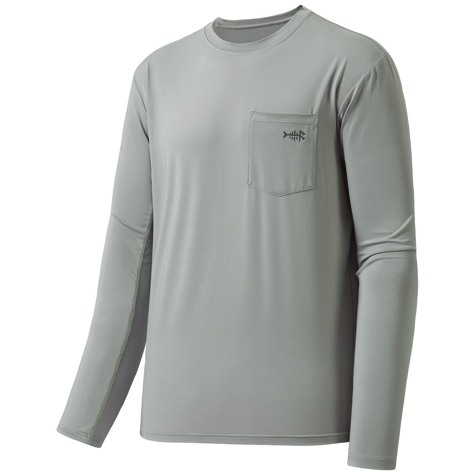 Bassdash UPF 50+ Men's Long Sleeve Fishing Shirt with Mask UV Neck Gaiter  Hoodie Ash Grey : : Clothing, Shoes & Accessories